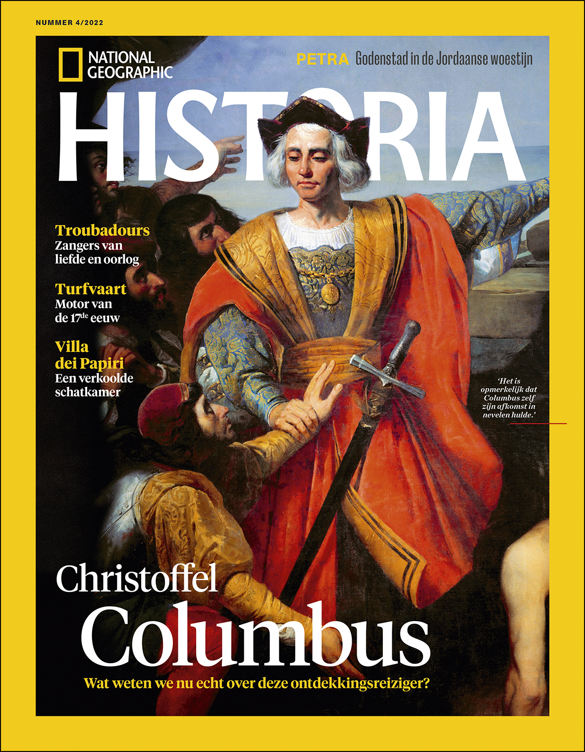 National Geographic Historia 4 2022 - tijdschrift - geschiedenis