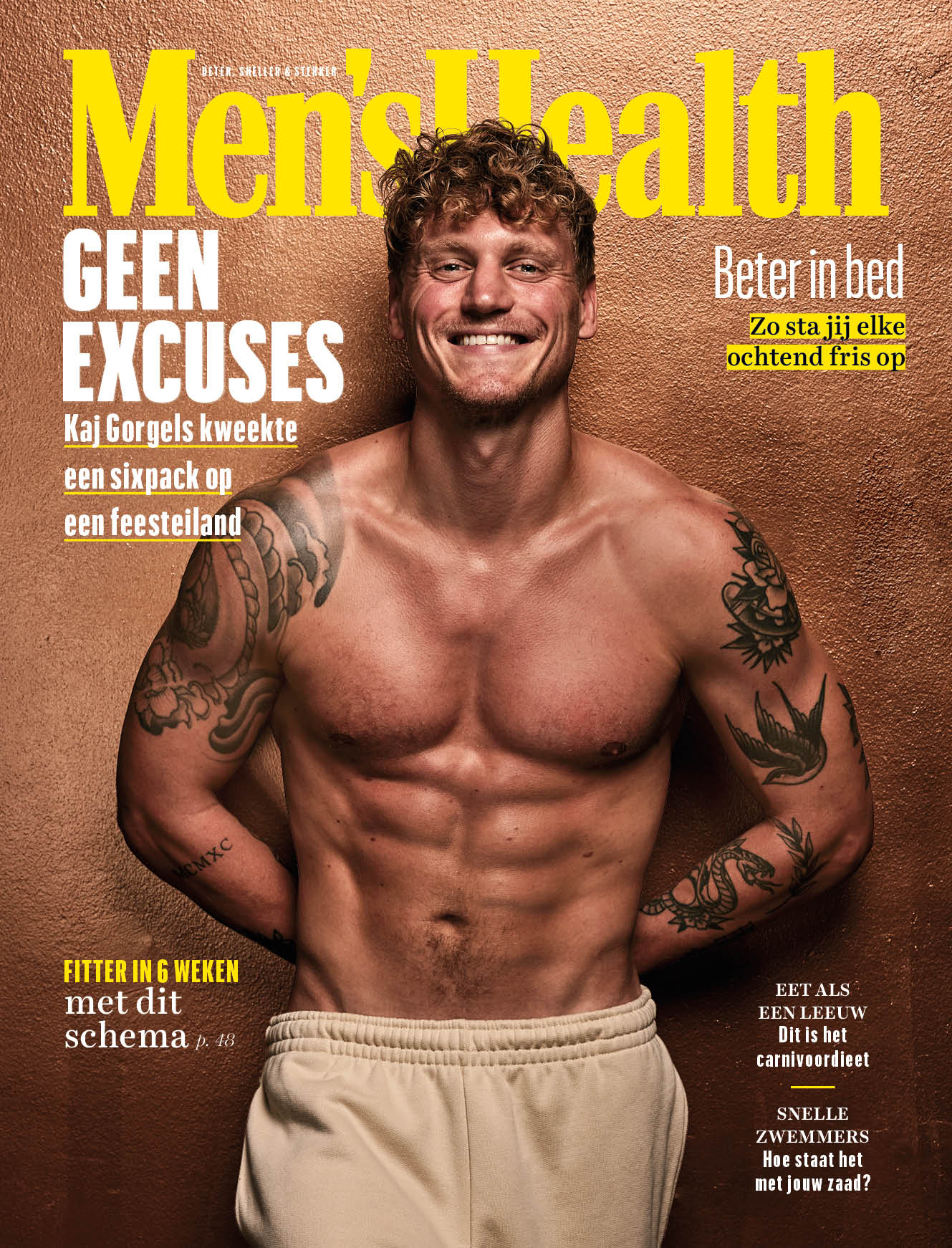 Men's Health editie 9 2022 - tijdschrift - Kaj Gorgels