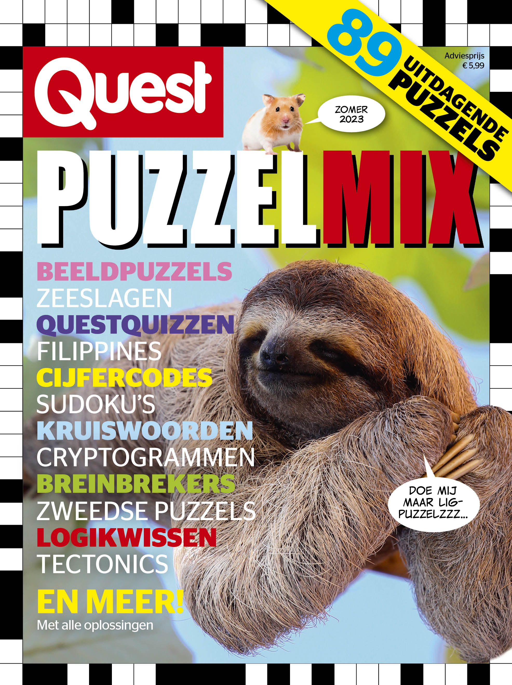 Quest Puzzelmix editie 3 2023 - tijdschrift
